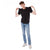Crew Neck T-Shirt / Black
