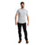 V-Neck T-Shirt / Light Grey