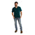 V-Neck T-Shirt / Teal