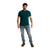 Crew Neck T-Shirt / Teal