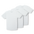 Crew Neck T-Shirt 3 Pack / White